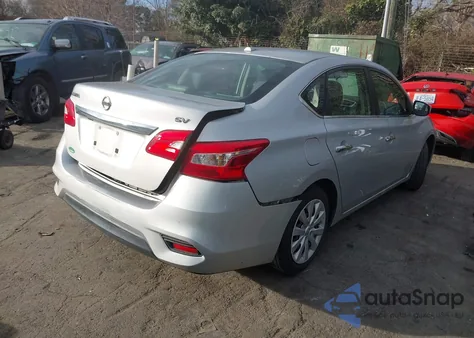 2017 Nissan Sentra Sv from USA, damaged, VIN 3N1AB7AP8HY306421